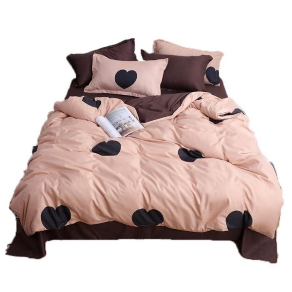 New Style Washed Cotton Four-Piece Bedding - Image 2