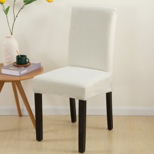 Dining Chair Office Elastic Dustproof Chair Cover