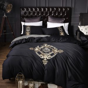 American Luxury 60 Egyptian Long-staple Cotton Embroidered Cotton Four-piece Cotton Sleeve