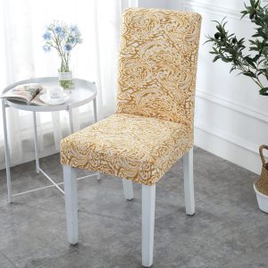 Cover Elastic Dining Chair Cover Cushion Cover Universal Chair Cover Stool Cover Back Integrated