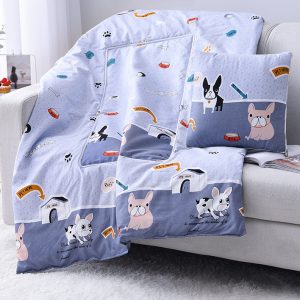 Cartoon Pillow Quilt Custom Logo Multifunctional Dual-purpose Pillow Quilt Office Nap Pillow Quilt