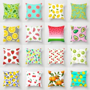 Summer Fruit Hug Pillowcase Home Sofa Cushion Pillow Cushion Cover