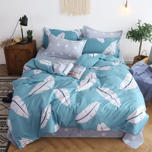 Four-piece bedding quilt cover and pillowcase