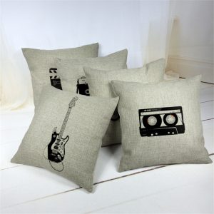 Digital Printed Cotton Linen Pillowcase