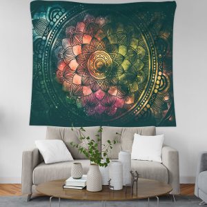 Printed home tapestry wall hanging mural