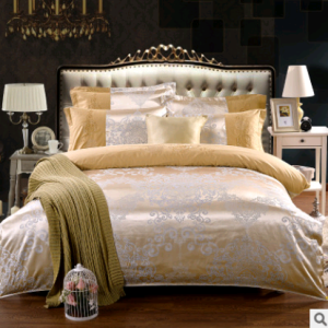 Luxury European Bedding Satin Jacquard Modal Cotton Tencel Set