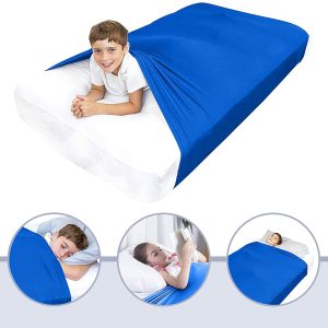 Children's sensory compression bed sheet blanket