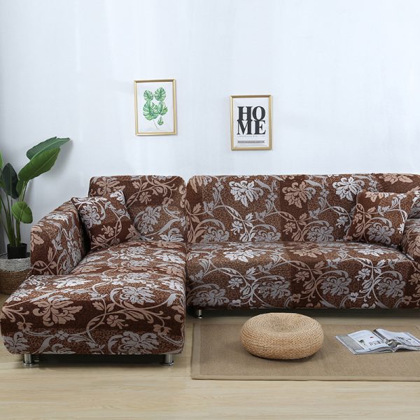 Home Fashion Stretch Print Modular Sofa Cover - Image 11