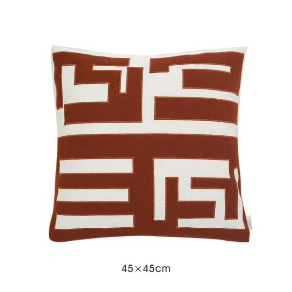 Net Red Sofa Pillow Moroccan Geometric Tassel Pillowcase - Image 2