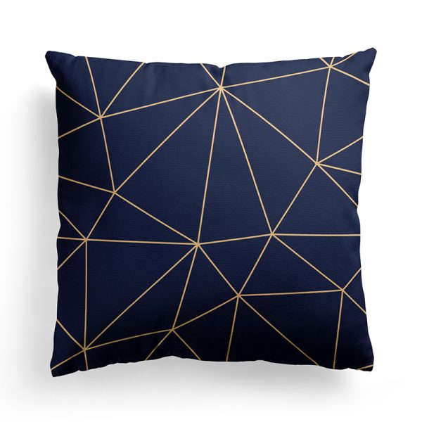 Living Room Bedroom Marble Texture Short Pillow Pillowcase - Image 5