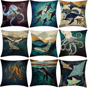 Deep Sea World Printing Home Sofa Pillow Cases