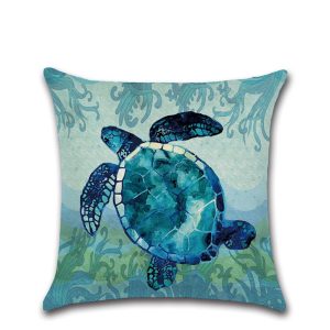 Turtle cushion cover