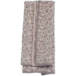 Knitted Leopard Blanket Plus Velvet Knitted Jacquard Barefoot Dream Blanket