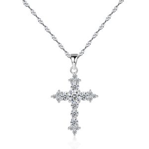 Sterling Silver Cross Necklace