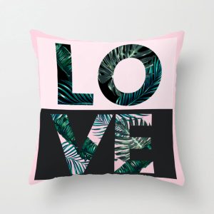 Plant simple cushion cover