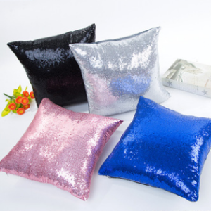 Love to make explosive solid cushion cover manufacturers direct pillow cover sequins