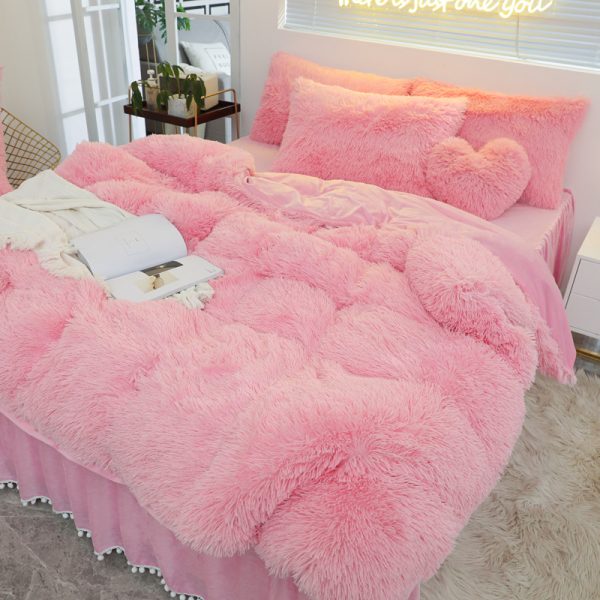 4-piece mink bed set - Image 4