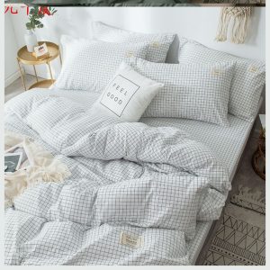 Four-piece Quilt Cover, Lattice Bedspread, Four-piece Garden