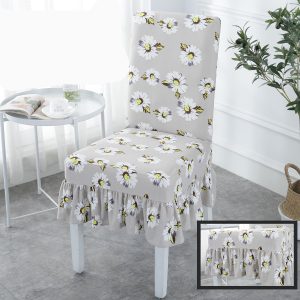 Universal stretch chair cover