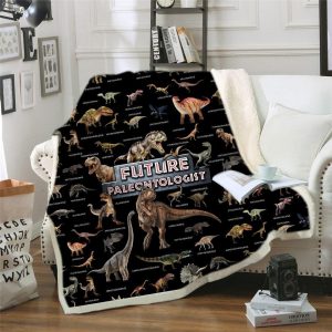 Cartoon Blanket, Cotton Wool Lunch Break Sofa Blanket, Printed Air Conditioning Blanket