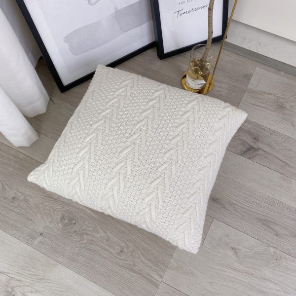 Nordic Knitted Pillow Sofa Nap Cushion - Image 3