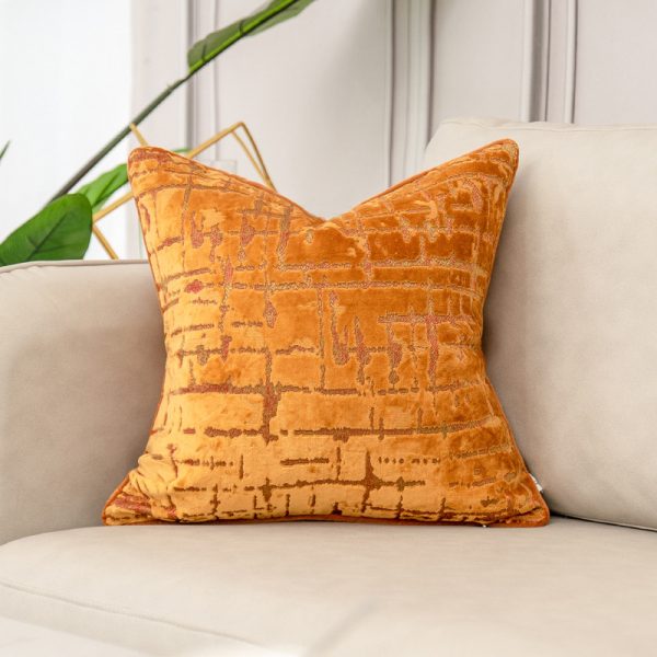 Modern American Jacquard Velvet Fabric Pillowcase - Image 7