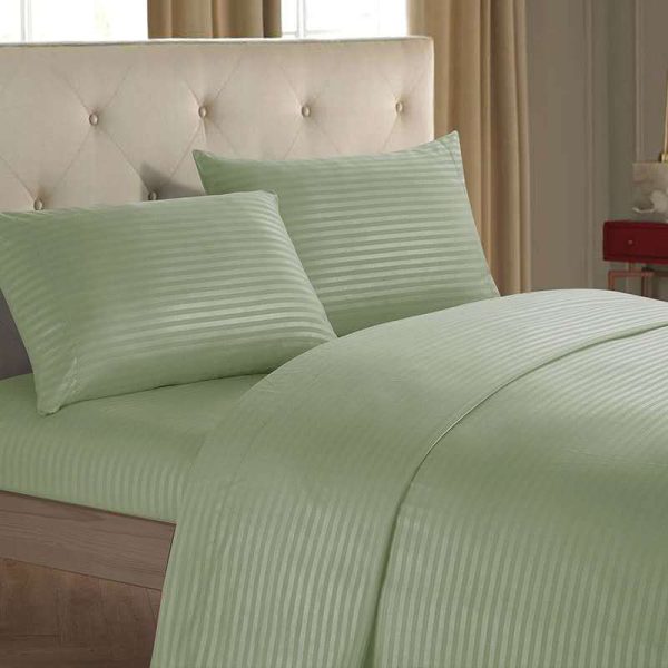 Luxury Bedding Set Bed Sheets Fitted Sets Mono Color - Image 8