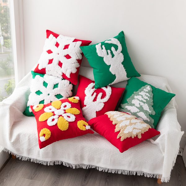 Home Christmas Atmosphere Decorative Pillow Covers