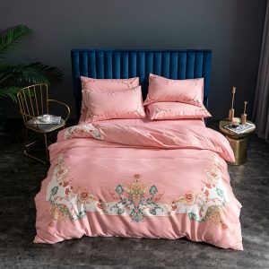 Skin-friendly Large Four-piece Bed Sheet