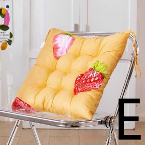 Thickened Printing Sanded Office Chair Cushion