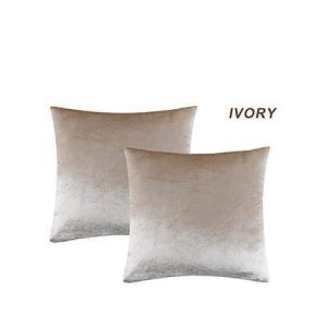 2 Packs Gold Decorative Cushions Covers Cases for Sofa Bed