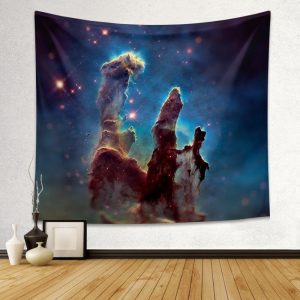 Iconic Pillars of Creation Tapestry