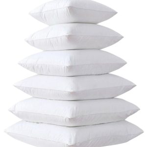 Goose feather back pillow