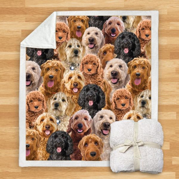 New Fashion Pet Dog Printed Flannel Blanket - Image 43