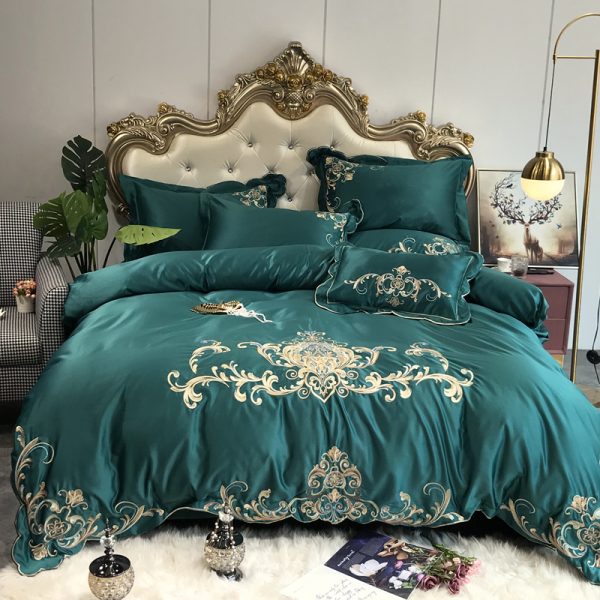 Four-piece Bed Full Cotton Pure  Sheet Style Luxury - Image 2