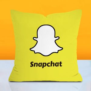 Logo pillow cover