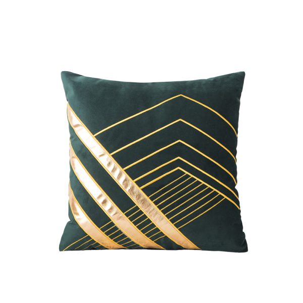 Office Sofa Velvet Pillow Cushion Cover - Image 5