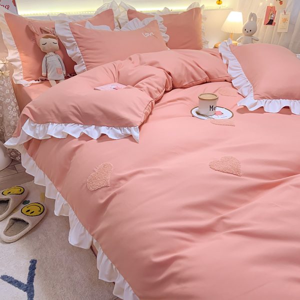 Four-piece Bedding Girl Heart Princess Style - Image 5