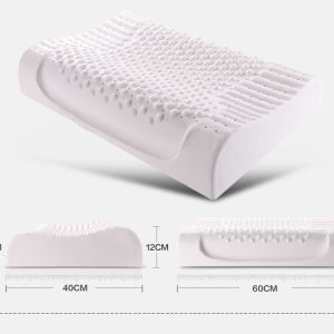 Natural latex pillow pillow for protecting cervical spine