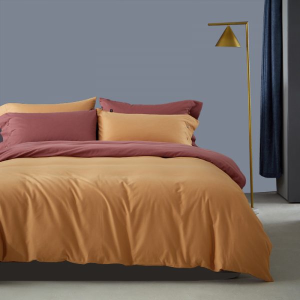 Pure Color Warm Duvet Cover Autumn And Winter Bedding - Image 4