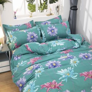 Candy Bedding Four Piece Home Textile Washed Cotton