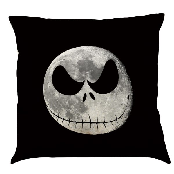 Halloween Cotton Linen Sofa Car Cushion Pillowcase - Image 10