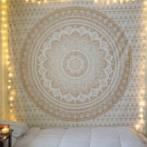 Tapestry Bedroom Hanging Cloth Mandala Flower Digital Printing Amazon Home Mural Curtain