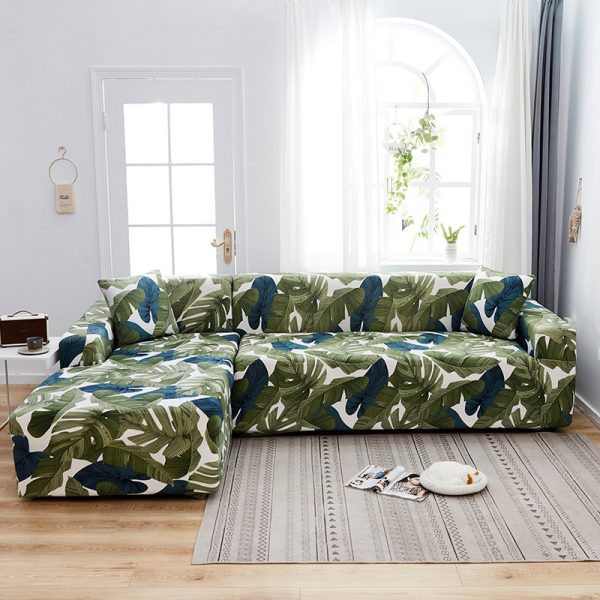 Home Fashion Stretch Print Modular Sofa Cover - Image 26