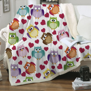 Cartoon pattern blanket