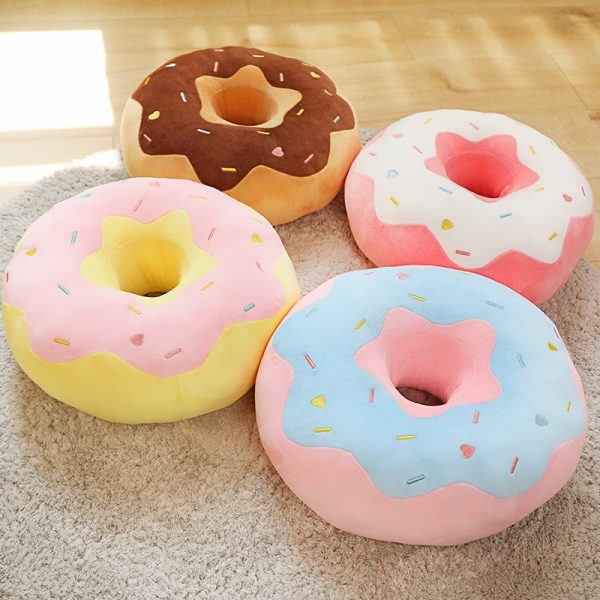 New Creative Donut Round Cushion Cartoon Floor Leisure - Image 3