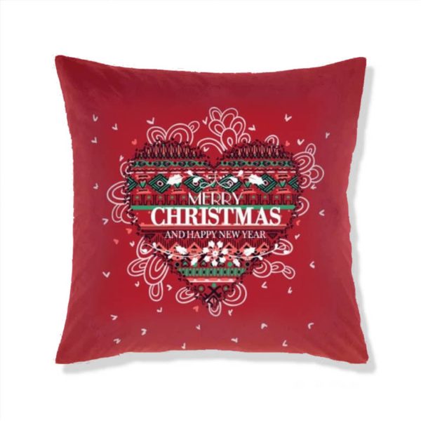 Home Christmas Print Pillow Cushion Cover - Image 2