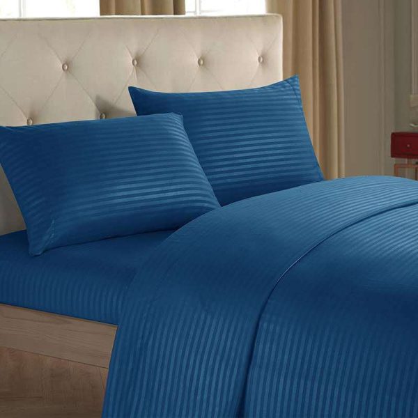 Luxury Bedding Set Bed Sheets Fitted Sets Mono Color - Image 4