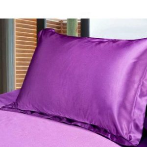 Simulation silk ice silk satin single pillowcase