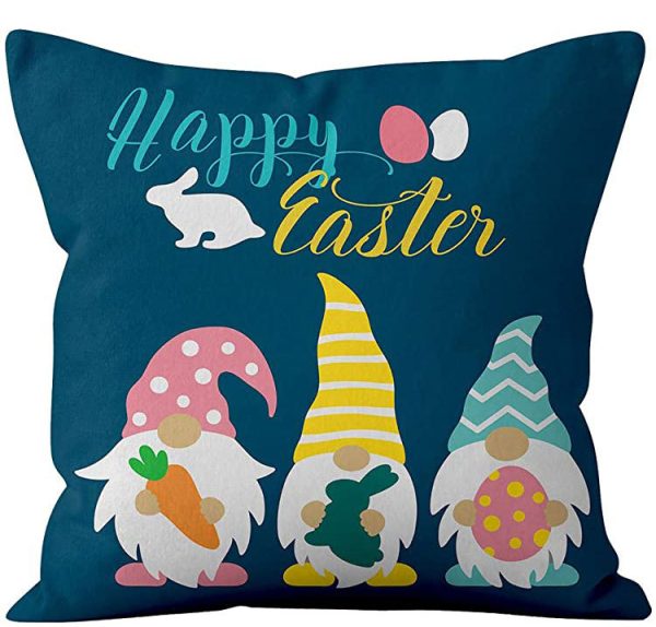 Living Room Sofa Bed Easter Linen Throw Pillowcase - Image 8